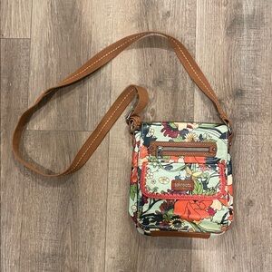 Sakroots Artist Circle Small Flap Messenger Bag